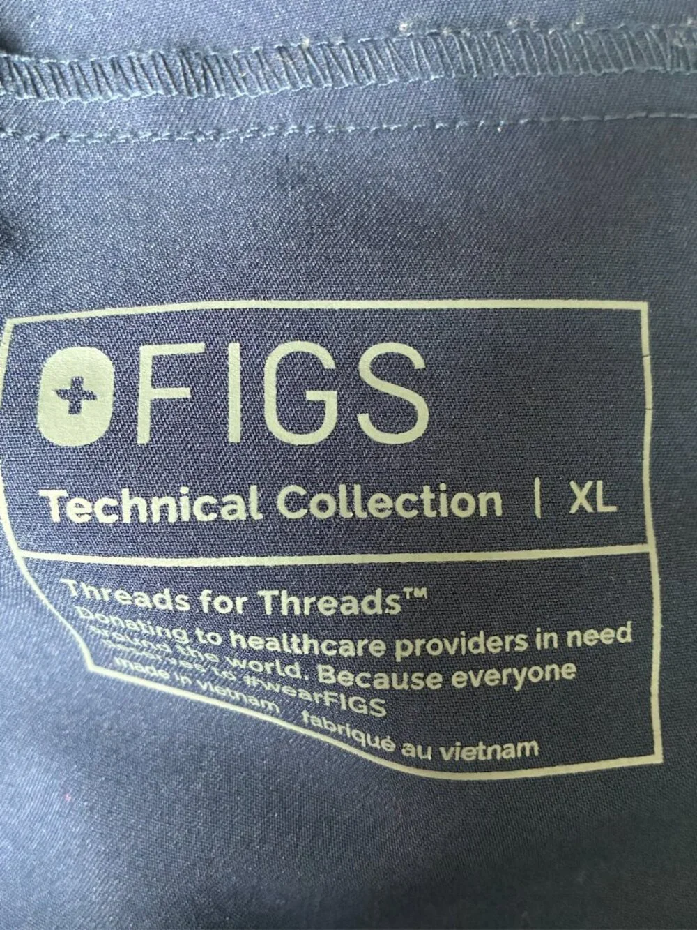 Figs Blue Tansen Jogger Scrub Pants - PO 2054 - Size XL